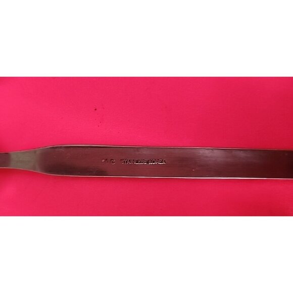 IIC Stainless Steel Imperial International Cutlery 3-Prong Fork Korea Scroll 5." - Picture 4 of 4